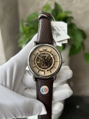 独家实拍图 阿玛尼原单全自动机械表 男士腕表 armani Automatic Mechanical Watch