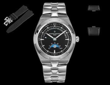 白壳 玫瑰金 皮胶钢同价 到货！新品 江诗丹顿 Vc Vacheron Constantin 经典之美品鉴江诗丹顿 纵横四海系列 众横四海系列 逆跳日历款腕表 - 点击图像关闭