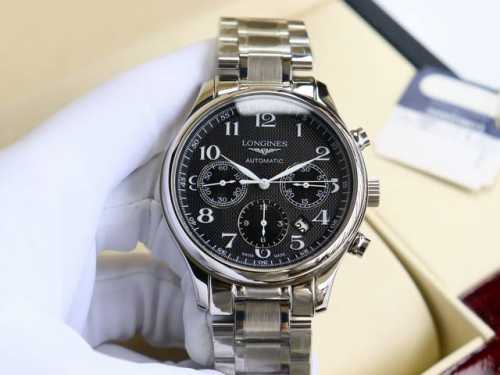 三码合一 五针多功能腕表 实物拍摄为你解析 V7厂最强的多功能 腕表 纤薄壳身 流畅线条 老匠的打磨工艺 饱满 光泽 媲美专柜原版 品牌：浪琴 系列：传统系列