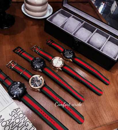 古驰 Gucci 创立于佛罗伦萨，是全球奢侈品品牌之一。316L精钢材质，以经典G框表壳技艺时尚的完美融合，超强矿物质水晶玻璃镜面，其独特的创意和革新，以及精湛 - 点击图像关闭