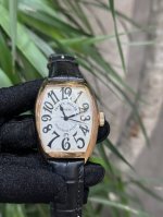 Franck Muller 法兰克穆勒 Fm 法穆兰 酒桶形男士石英腕表 Quartz Watch