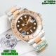 Clean出品，正3235一体机，逆调时针，可回调日历，126621最新版本，全新904L钢带，深刻狗头标，Au750高端定制， 满满的高级感，还原正版游艇40