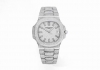 Ms Factory强势来袭！ 百达翡丽patek philippe鹦鹉螺满天星版！ Nautilus 5719 10G－010白金腕表，品牌举世闻名超凡珠宝满