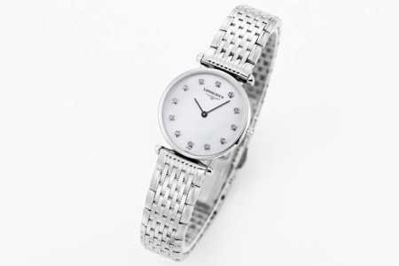 Ky嘉岚原单出品一24Mm！ 原装Swiss L.209.2瑞士石英机芯！ 24Mm小表盘，真钻镶嵌！ - 点击图像关闭