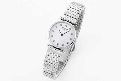 Ky嘉岚原单出品一24Mm！ 原装Swiss L.209.2瑞士石英机芯！ 24Mm小表盘，真钻镶嵌！