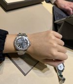 Rolex劳力士 游艇名仕型 灰游艇 自动机械机芯 100米防水日期显示 男款 瑞表 40Mm 灰色表盘 蚝式钢表壳