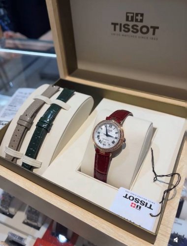 Original Tissot 原单天梭T126 新款小美人系列女士机械爆款推荐 搭配进口， 2671 自动机械机芯。蓝宝石镜面 361L精壳 29直径 按纽蝴