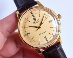 白壳 金玫 Rolex劳力士 .切利尼 一块彰显绅士风度 适合参加各种活动场合的不二之选的男士腕表 搭载着精准稳定的9015进口机芯.每小时振频28800次 零