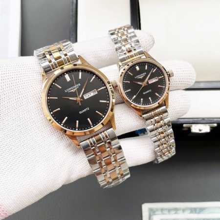白壳 金壳 钢带+20浪琴-Longines 精品情侣腕表 经典三针设计 尊贵大气 绅士风范 卓越品质 热卖全城 采用进口石英机芯 顶级316精钢表壳 进口小牛 - 点击图像关闭