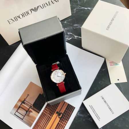阿玛尼Emporio Armani手表女士满天星欧美表时尚百搭钢带石英腕表 阿玛尼Ar11322 ，小巧园润的罗马表盘，镶嵌奥地利水晶尽显女性优雅魅力，简单表身 - 点击图像关闭
