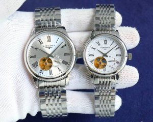 最强口碑 全新升级 防水壳套 蓝宝石玻璃镜面 专柜同步浪琴 Longines 推出全新开创者系列情侣对表 开创者系列凭借经典优雅的设计以及优越的品质 将制表传统