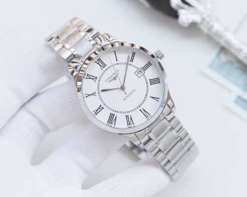 金壳+20钢带20 品牌：浪琴-Longines 类型：男士腕表 壳套：顶级版316精钢L 表带：进口小牛皮表带 316L精钢表带 机芯：全自动机械机芯 镜面：