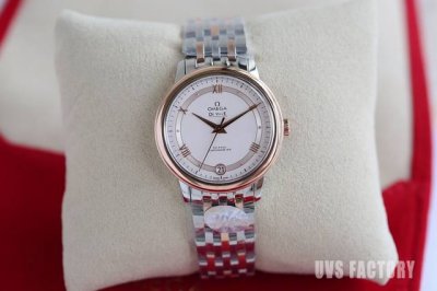 Uvs正品开模！欧米茄碟飞系列424.10.33.20.55 2 装海欧2892机芯，与原装2500机芯是一致的，包括了把中位的高低，调历与跳历的方向，2500