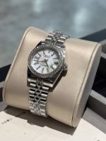 白钻 金钻490 劳力士 日志 系列经典女款 实芯五珠钢带-原装压扣 小红书火爆推荐 设计显出独特高贵优雅女神气质！316精钢表壳搭配施华洛世奇水晶钻石，纯手工