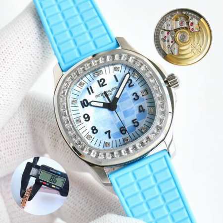 Tw 出品 Tw Factory特惠促销 8.6Mm 超薄机械手雷女款 Pp 百达翡丽 Aquanaut系列机械女手雷横空出世，告别机芯一眼假时代。Ot3 表壳 - 点击图像关闭