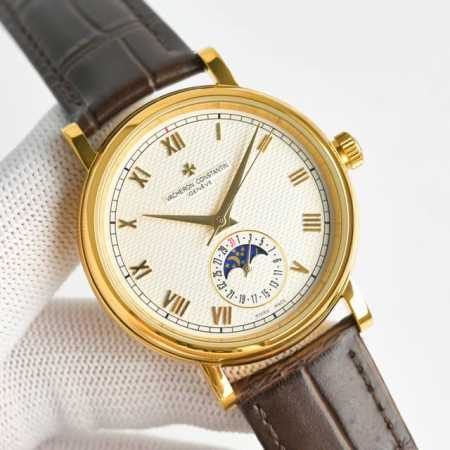 Tw Factory Vc 江诗丹顿 R63 Vacheron Constantin 传袭系列男士腕表！全新复杂日月星辰多功能腕表，超强夜光。搭载原装进口282 - 点击图像关闭