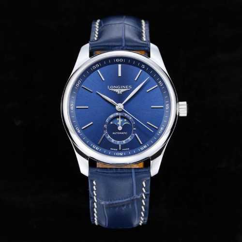Aps出品 Aps全新升级 浪琴 Longines Lb1 月相腕表，全新定制一体机l899.5同步原装小轴承，超级稳定 。月相系列 1腕表尺寸40X11毫米，