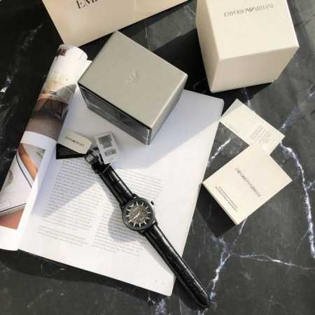 支持香港、美国直邮！ 正品！ Emporio Armani 阿玛尼镂空镶钻透视自动机械男表 ！Ar 42**镂空透视窗，质感指针、利落线条大气跃然于手！蓝色表盘 - 点击图像关闭