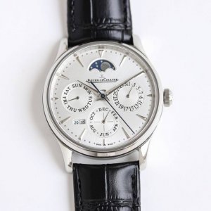 光1850 钻2470V9 积家 Jl 大师系列 万年历 D05 复刻界的又一历时时刻，名表三大复杂功能之一的“万年历”研发成功！V9积家大师万年历自动机械表（