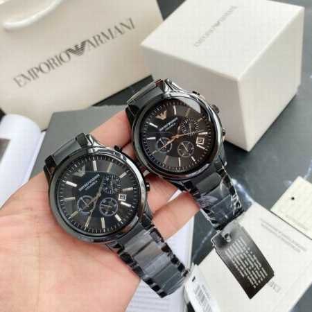 现货 Emporio Armani 阿玛尼手表男表Ar1451 47Mm 13Mm Ar1452 43Mm.13Mm 炫酷时尚 魅力有型 匠心独具 酷黑钢陶瓷表 - 点击图像关闭