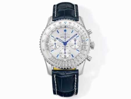 Bls出品：百年灵 全新航空计时腕表Rw2 Navitimer 问世70周年，百年灵以大胆色彩焕新演绎经典腕表。尺寸43Mm，迭代款无疑是地道的航空计时腕表，带 - 点击图像关闭