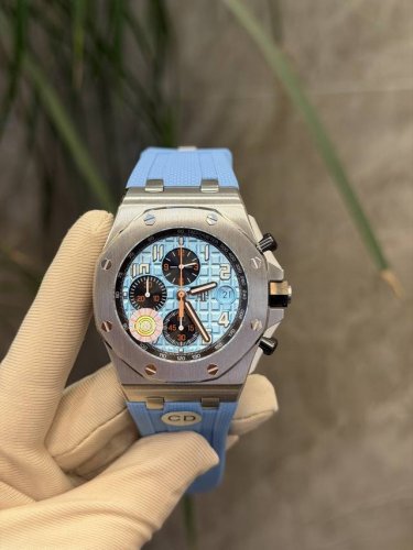 独家实拍图 爱彼皇家橡树离岸系列 全自动机械表，瑞士机芯 Audemars piguet Automatic Mechanical Watch