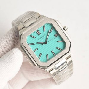 Tw Factory 百达翡丽 pp L 方形 新系列Cubitus 5821 1A-001腕表 鹦鹉螺系列 亮点特色：1机芯:搭载9015改Cal.26-33