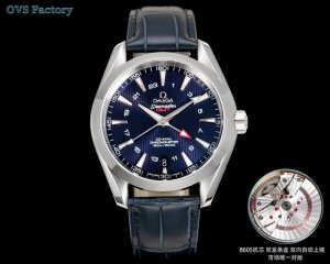 白 -金 钢带+100。 Ovs 海马150 米Gmt 搭载全新1:1一体机芯。尺寸43Mm全新上市！1:表盘：以游艇 “柚木”板为素材 设计独特条纹表盘 Gm