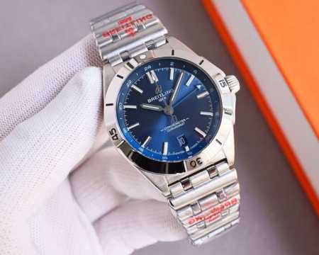 统一价： 百年灵breitling，机械计时系列a32398101M1A1！ Chronomat Automatic Gmt 40 重磅来袭！ 1这款双时区腕表 - 点击图像关闭