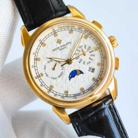 Tw 出品 白 金 钻50 百达翡丽 Patek Philippe Rp6 P 惊艳登场，41毫米的表径适配大众男性手寸，非常商务可亦休闲。视觉冲击力强，令人过 - 点击图像关闭