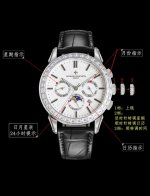 白钻 金钻 最高版本2025款百达翡丽复杂功能计时系列上市 patek philippe 贵族的艺术品！独家字面加高档内影Logo，搭配进口9100多功能机芯