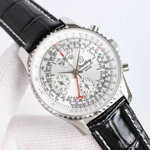 百年灵 Breitling，蒙柏朗计时系列A21033012重磅来袭！ Rw4 1这款复杂多功能计时腕表，有日历，月份，星期，24小时显示，计时功能等，盘面凌厉