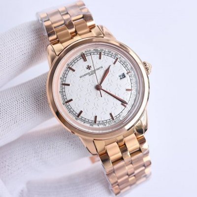 Tw 江诗丹顿 Vc 锅盖玻璃 Vacheron Constantin 经典之美品鉴江诗.丹顿传承系列腕表！ 1 团队历时18个月精心设计，敢为人先，力求完美，