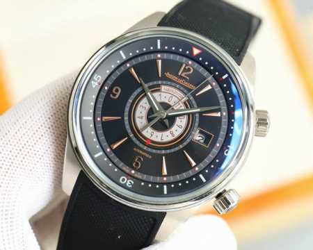积家大师 Jaeger-Lecoultre 410257J 42Mm 闹铃腕表 机芯采用日本9015机芯质量保证三年零返修 积家大师410257J系列日历型腕表 - 点击图像关闭