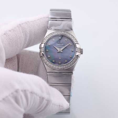 金+20钻+20欧米茄 4代 双鹰 星座 进口石英 28Mm - 点击图像关闭