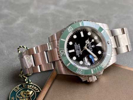 Sk Factory 劳力士rolex 新款绿水鬼sub潜航者 直径 41Mm 机芯 搭载全自动机械机芯 圈口 陶瓷圈口 镜面 防刮蓝宝石玻璃镜面 材质 进口3 - 点击图像关闭