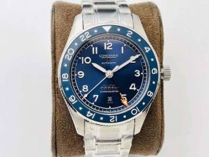 浪琴推出全新Spirit先行者系列Zuiu Time腕表！1直径42毫米，磨砂字面、磨砂陶瓷圈口，跟官网一样！2表圈饰有金色、黑色、绿色和蓝色四种颜色陶瓷嵌件，