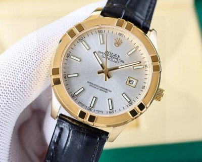 -金 DDD 最新款上市，劳力士日志系列！采用独特的外形设计风格 ，字面引用一贯的简洁大气高档奢侈， 传承系列男士腕表新品推荐欢迎品鉴 DDD 机芯：搭配全新进