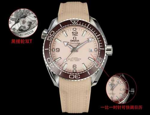 Tvs 欧米茄 Omega Ob2 海洋宇宙600米潜水表 独家唯一对版 Cal.8900机芯，实现快调时针调日历， 双T避震器黑摆轮。完美尺寸～43.5Mm