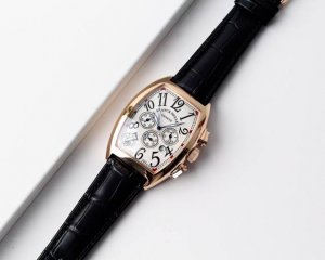 金+20法兰克穆勒-Franck Muller表扣：316精钢针扣尺寸：直径40Mm 厚14.50Mm 法兰克穆勒Casablanca酒桶系列，一如既往Fm经典