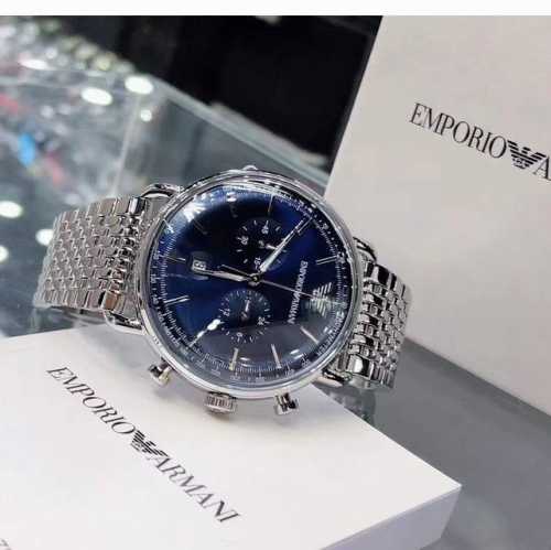 原厂阿玛尼原单 品牌：Emporio Armani／阿玛尼 型号：Ar11238 机芯种类：石英表 手表种类：男表 表盘形状：圆形 表扣：双按蝴蝶扣 表壳：31