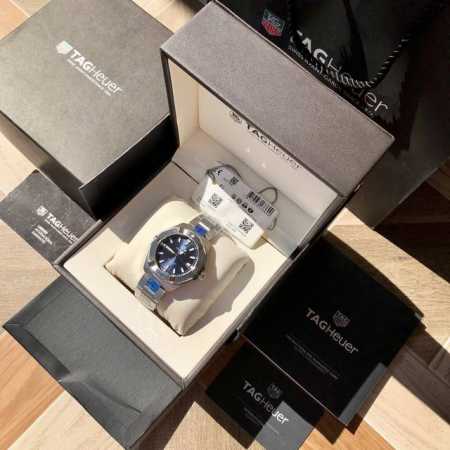 新款硬货，Original Tagheuer,泰格豪雅竞潜系列 男表。 ~41Mm表径，蓝宝石镜面，超强夜光指针，原装Swiss Ronda石英机芯，支持拆机验 - 点击图像关闭