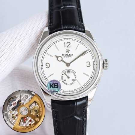 统一价 金白同价 8+Factory 新增力作 超薄90克配重版二针半商务款 劳力士Rolex 恒动1908型 尺寸：39Mm9.8Mm 独家定制改装Chron - 点击图像关闭