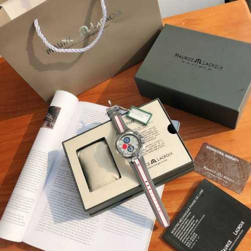 艾美Aikon系列三眼计时石英机芯手表 马恒达车队限量版！ 随意拆机验货，欢迎对比，原厂出品，原机芯原表壳，精钢表壳，全套包装，性价比超高的石英表，代购售价13