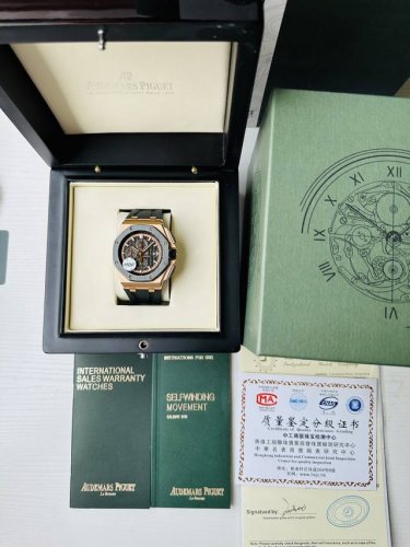 3190Hbf Factory 12 小秒陶瓷圈口版本 爱彼 Audemars Piguet 皇家橡树离岸型皇家26041， 封顶之作 杜绝一眼假”在ＪＦ厂原有