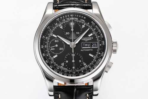 臻于品质 感受经典 Tw 台湾厂出品 Longines浪琴 Lm1 经典复刻系列男士腕表实拍 机芯采用7750全自动计时机械机芯 316L精钢表壳 蓝宝石玻璃镜