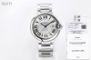 Sj出品 9015 改1847 皮带款 快拆100 2892 皮带款 Af 卡地亚 蓝气球 Cartier Ballonbleu H1 重磅更新 全新推出 一表