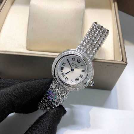 卡家卡地亚时光流转系列经典中古表 真香警告 Cartier小旋风 最热门的Vintage 小旋风的外壳，三圈圆圈绻缱交缠，演绎人生真挚情感。精致闪耀，华丽璀璨， - 点击图像关闭