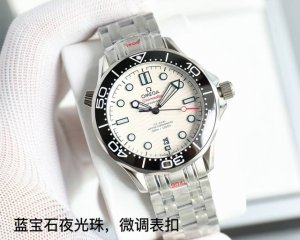 2024年度官方强烈推荐欧米茄海马 米潜水腕表全网独家品质 陶瓷圈 原版蓝宝石陶瓷表圈 内凹夜明珠 机芯 搭载零返修西铁城8215改同轴 0夹板 官方同款双t避