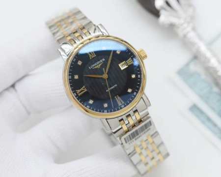 皮带 ，钢带 ，钢带10 品牌：浪琴-Longines 类型：男士腕表 壳套：顶级版316精钢l 表带：进口小牛皮表带 316L精钢表带 机芯：日本进口西铁城8 - 点击图像关闭